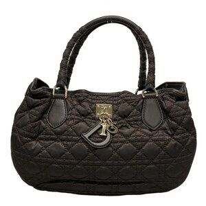 DIOR/ChristianDior Cannage Stitch/Lovely - Dark Brown Handbag 442-080825
